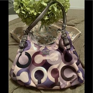 Coach Blue/Silver Purse (2nd one)